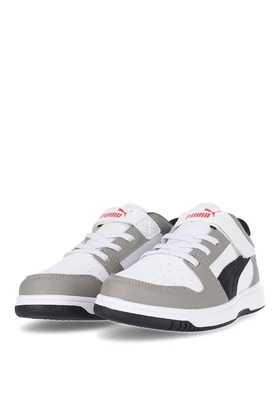 کفش پیاده روی پسرانه سفید - خاکستری 37049020-Puma Rebound Layp Lo SL Jr 5003121882