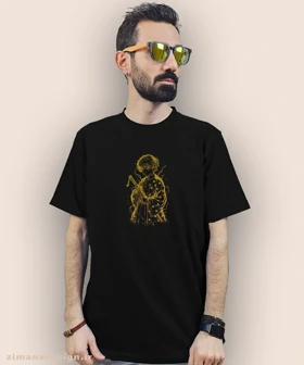 تیشرت مردانه و زنانه طرح شیطان کش شخصیت زنیتسو کد 963