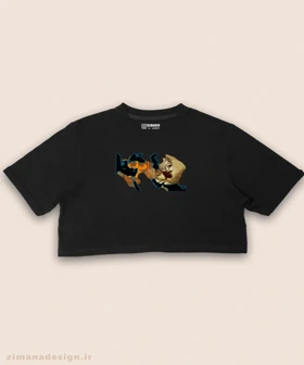 کراپ زنانه اصیل ایرانی طرح نقشه ایران در زمان کوروش بزرگ