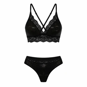 ست دیسکو و دانتل رنگ مشکی برند ویتاریتا کد 468