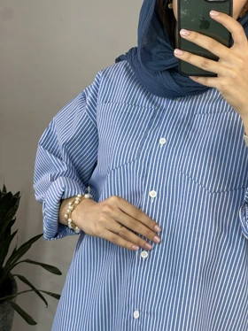 مانتو راه راه سنجاقک(ایراد دار)