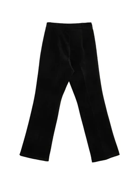 شلوار زنانه مخمل پاییزی راسته قد بلند 10109