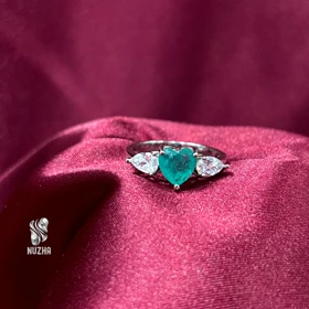انگشترنقره زنانه کدanz1225