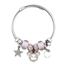 دستبند دخترانه پاندورا مدل تدی