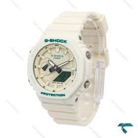 کاسیو جیشاک زنانه GMA-S2100 شیری ایندکس سبز G-shock-6411-L