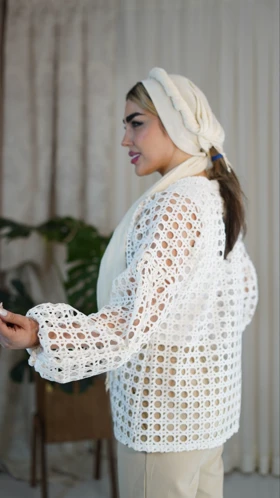 شومیز منگوله‌دار کد 1126