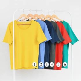 تیشرت ساده رنگی کد252