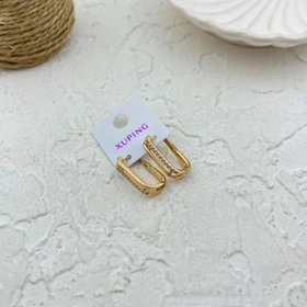 گوشواره زنانه ژوپینگ، طرح جواهری، ظاهری شیک و جذاب Xuping