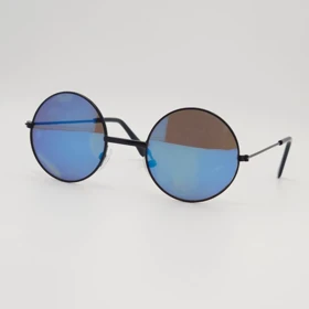 عینک آفتابی بچگانه طرح هری پاتری با شیشه‌های ضد اشعه UV (آبی فریم مشکی)