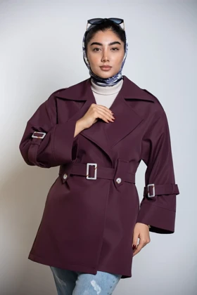 بارانی سانتانا پاگن دکمه دار