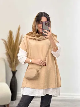مانتو دو تکه بلند
