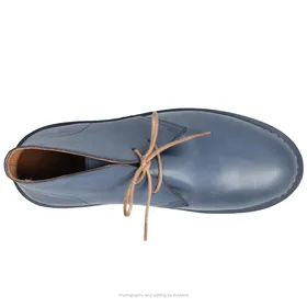 کفش صحرایی سافاری گازولین آبی آبنباتی شبرو - GAAZOLIN Safari Veldskoen B Design Blue Candy W