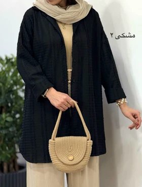 مانتو سوزندوزی مراکشی با قد بلندتر کد 2923