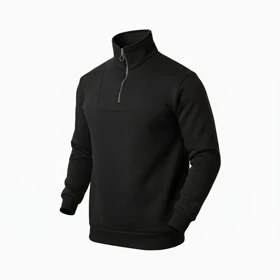 دورس مردانه نیم زیپ مدل Behbod-مشکی