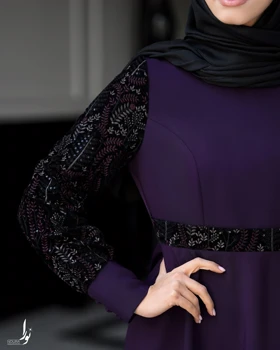 پیراهن آنیل بنفش