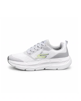 کتانی خارجی مردانه مدل اسکیچرز سفید طوسی SKECHERS