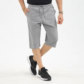 شلوارک مردانه کتان