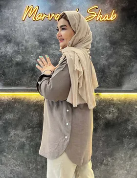 مانتو بغل دکمه ناز کد : 100270