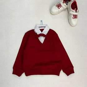 بلوز دویقه پسرانه پاپیون دار