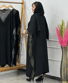 مانتو عبایی مدل ژینا