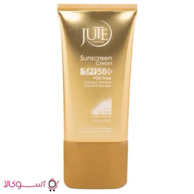 کرم ضد آفتاب رنگی ژوت بژ روشن مناسب پوست چرب حجم 40 میل