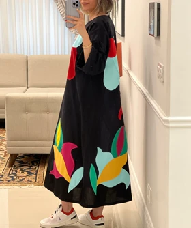 پیراهن تکه‌دوزی