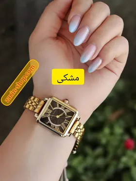 ساعت مستطیلی نگین‌دار زنانه سون پرنسس
