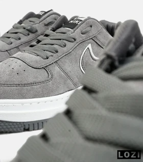 کفش کتانی مردانه طوسی نایک NIKE AIR FORCE