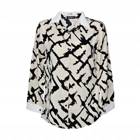 شومیز زنانه الیزه طرح دار