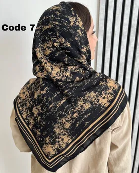 روسری حریر کرپ اورجینال 4100