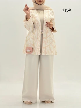 4191-کت ژاکارد آنیلا