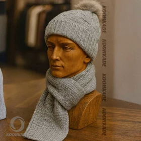 شال و کلاه بافت مدل N04