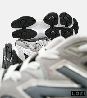 کفش کتانی مردانه و زنانه طوسی خاکستری NEW BALANCE 9060