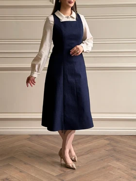 سارافون جین یقه خشتی