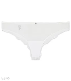 شورت زنانه اسلیپ حریر و دانتل Neev نیو کد 832 سفید White