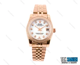 ساعت مچی زنانه رولکس دیت جاست مدل Rolex-2389-L