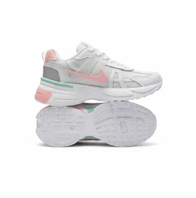 کفش کتانی نایک V2K Run سفید صورتی پاستیلی کد 294908