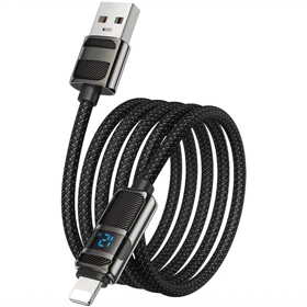 کابل لایتنینگ هوکو HOCO مدل U137 طول 1.2 متر 2.4 آمپر
