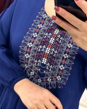 پیراهن ساحلی نقش دار طرح آیدا 3981