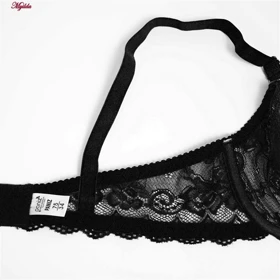 ست شورت و سوتین زنانه پانیذ مشکی کد 9014-3