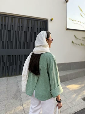 شلوار لینن بیسیک