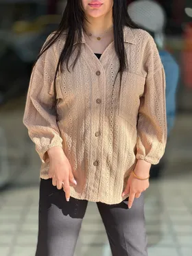 مانتو شومیز مراکشی تک جیب کد 760