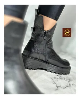نیم بوت طبی زنانه بغل زیپ