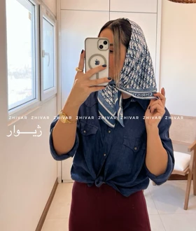 روسری ساتن
