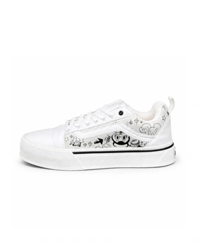 کفش کتانی مردانه ونس اولداسکول کنو کاستوم سفید Vans oldskool Knu