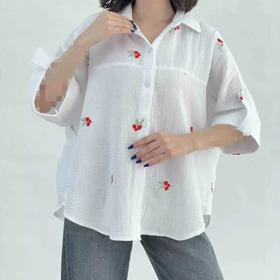 شومیز گلدوزی 1008439