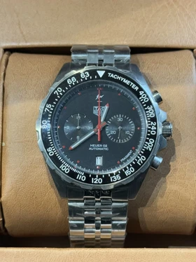 ساعت مردانه تگ هور صفحه مشکی