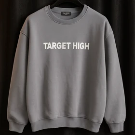 دورس یقه گرد طوسی لش پارچه سه نخ پنبه کیفیت پرمیوم پلاس اورجینال دیلم