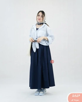 دامن لینن خاطره 5856