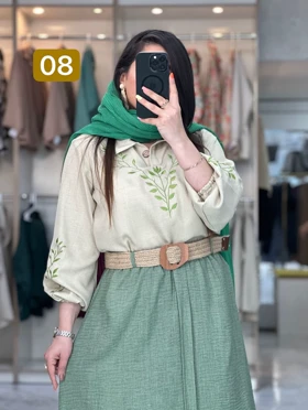 شومیز گل دوزی